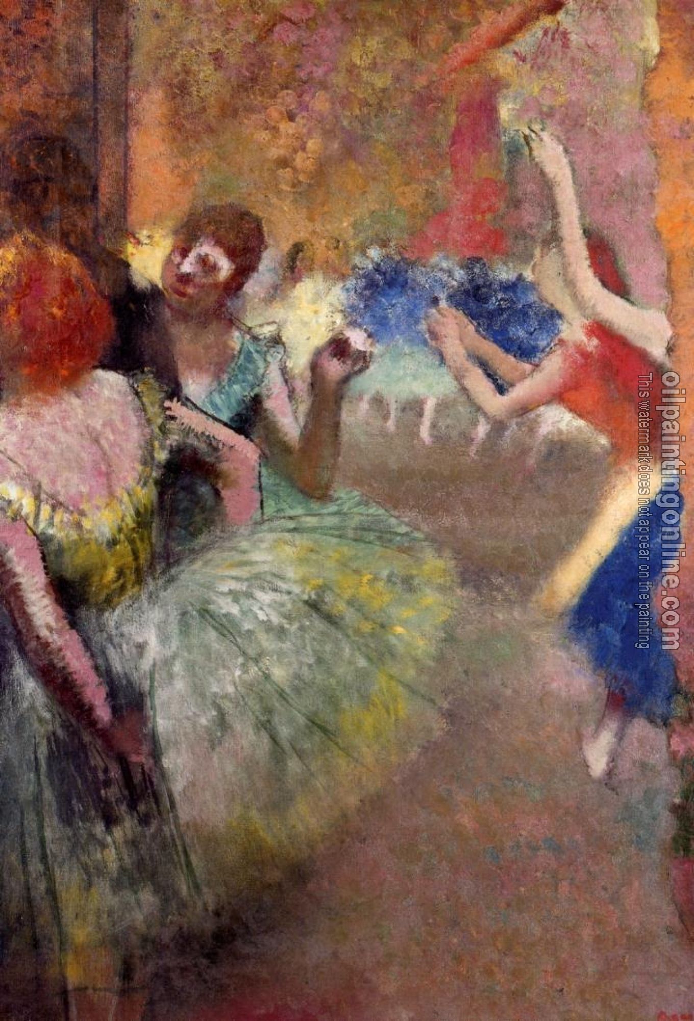 Degas, Edgar - Ballet Scene